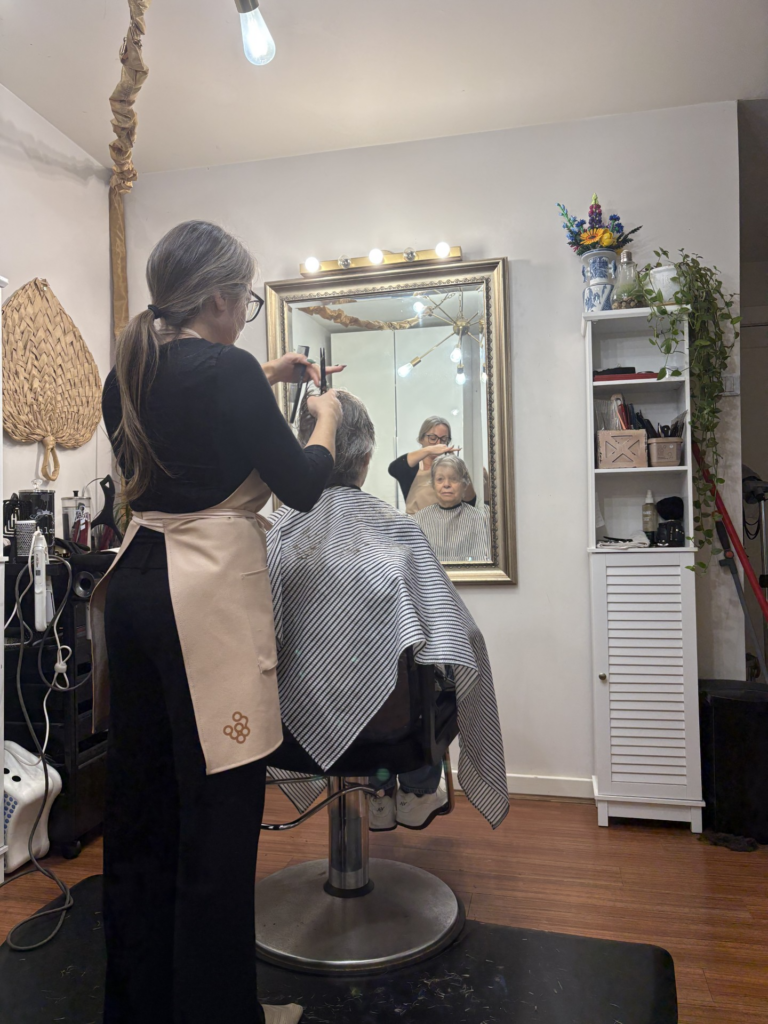 companion care services Kelowna, hairdressing appointment